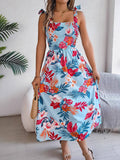 Waist Strap Resort Dress