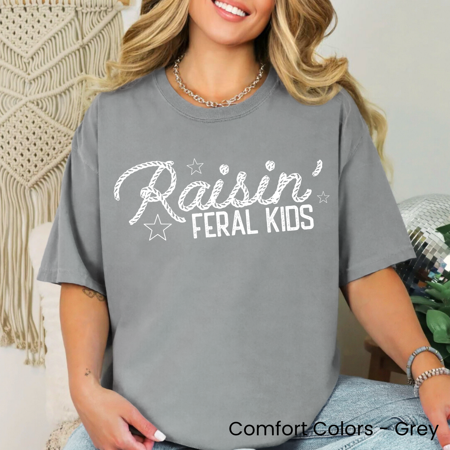 Raisin' Feral Kids Tee