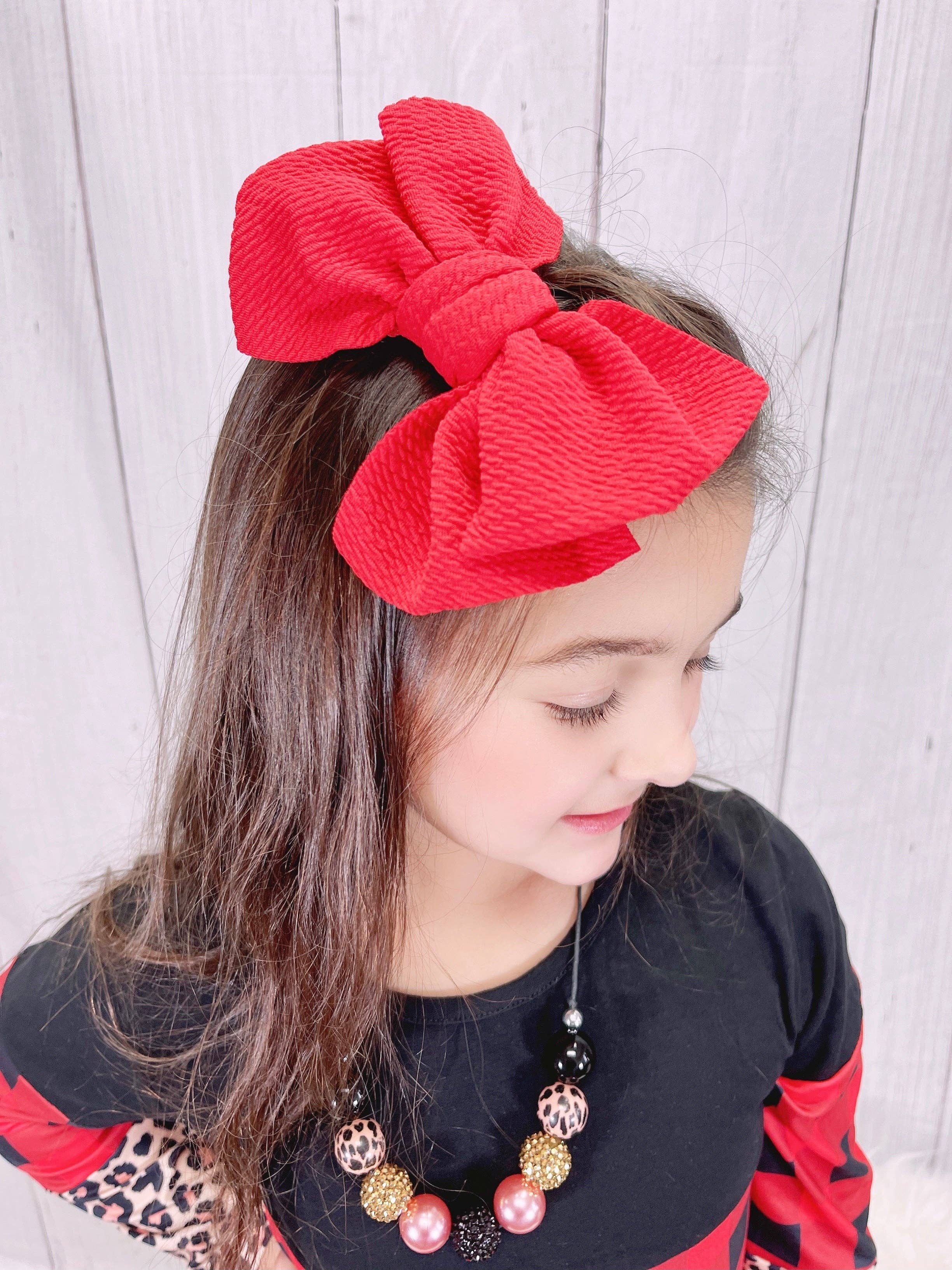 Waffle Bow 6 Inch