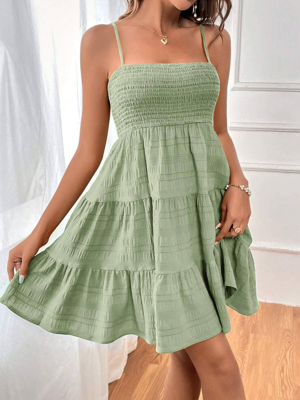 Thin Textured Dress