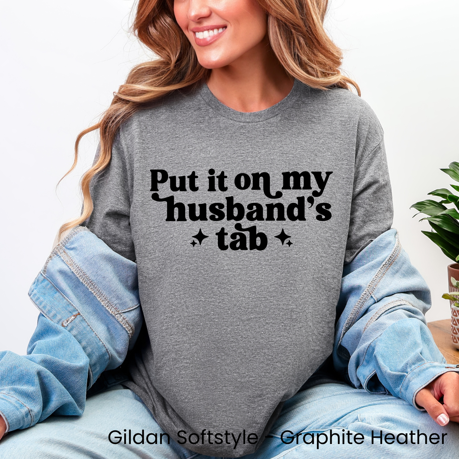 Put It On My Husband's Tab Tee