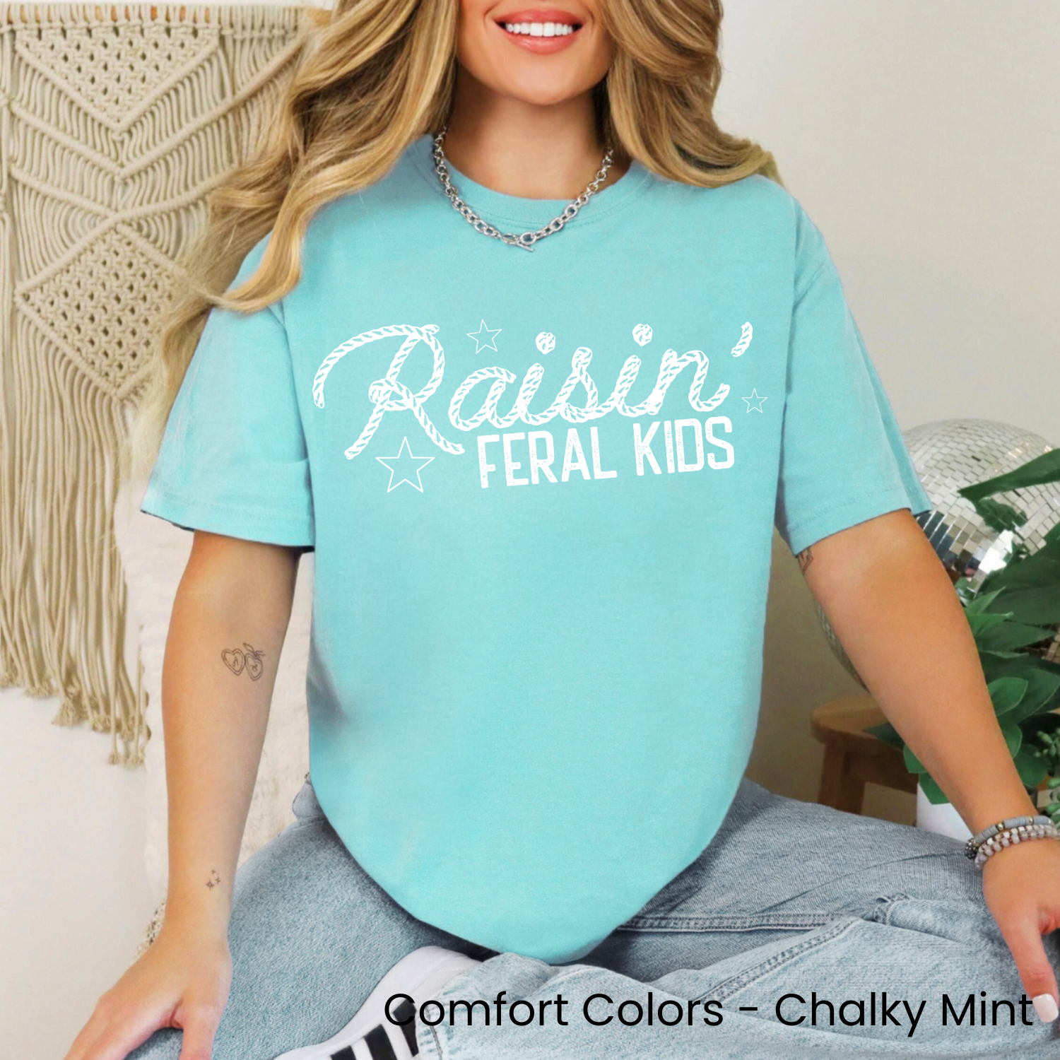 Raisin' Feral Kids Tee