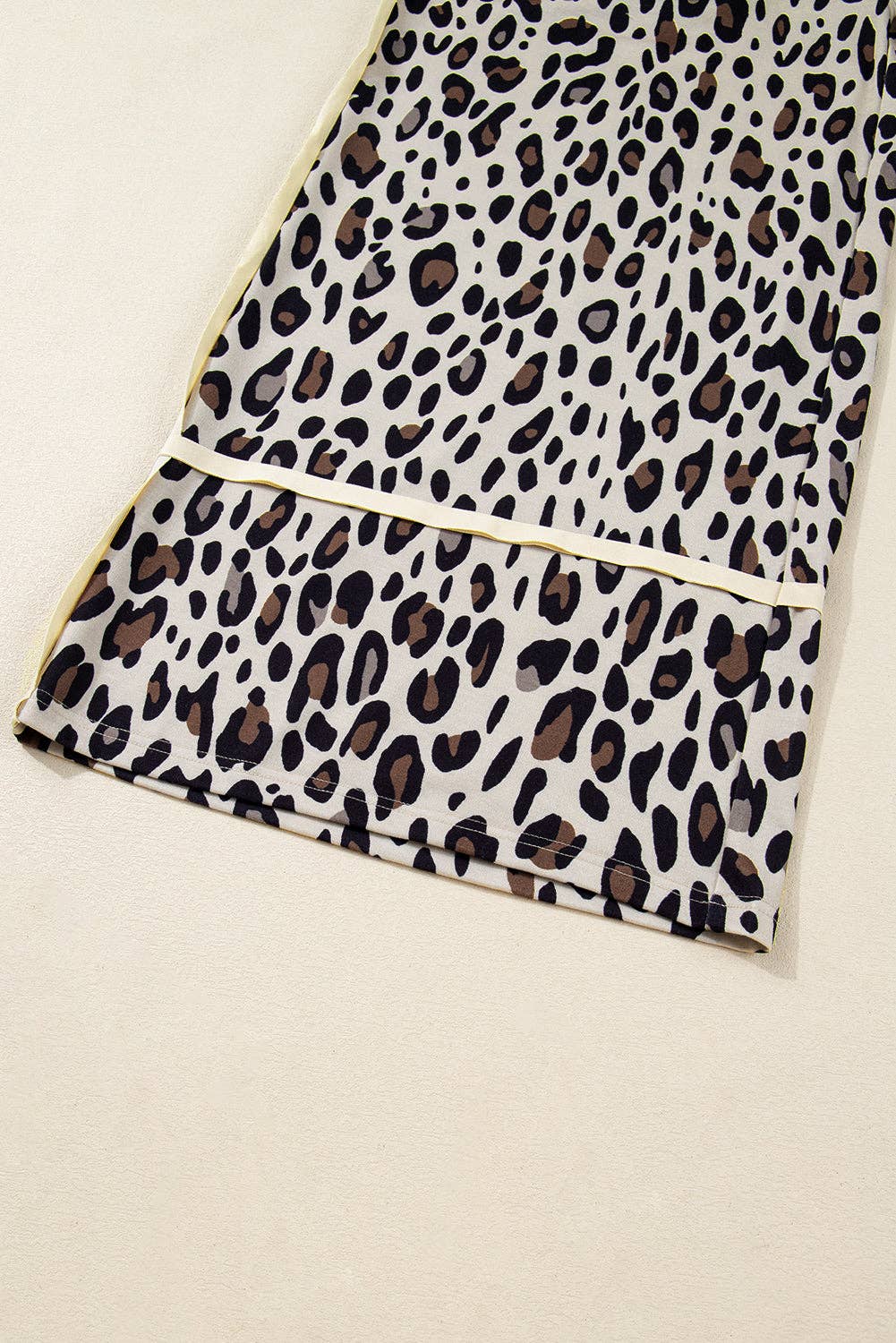 Leopard Wide Leg Pants