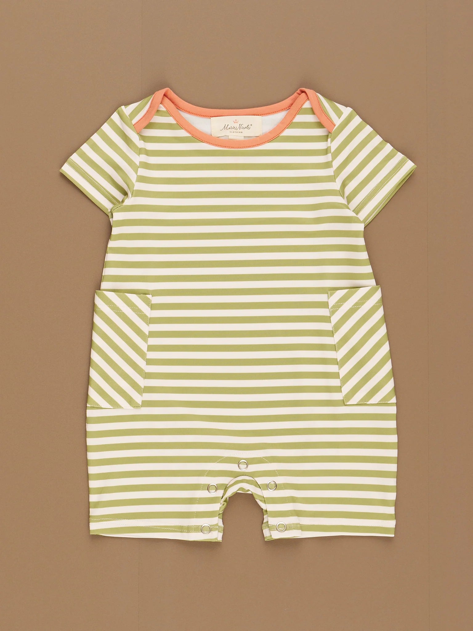 Stripped Boys Romper
