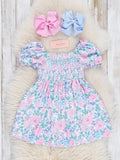 Garden Smocked Dress