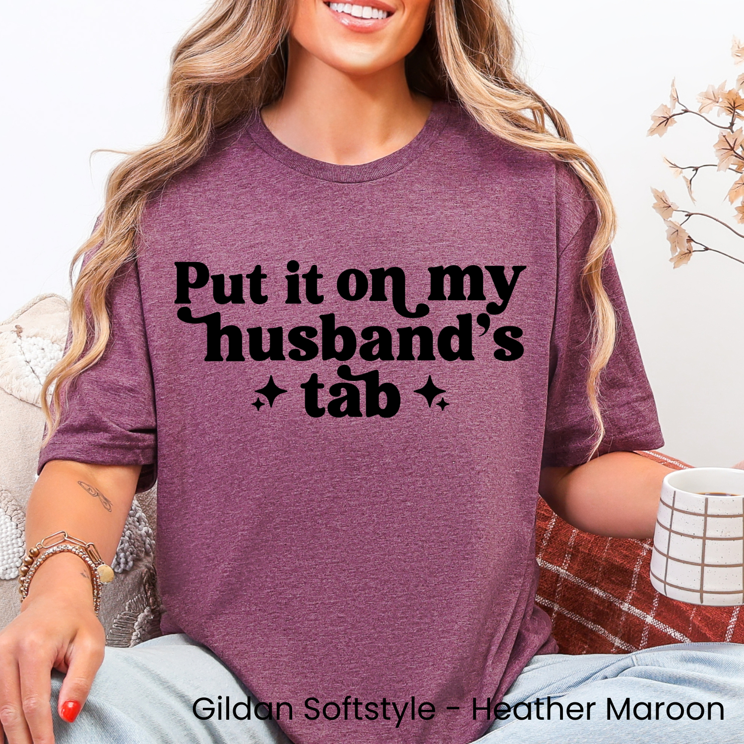 Put It On My Husband's Tab Tee