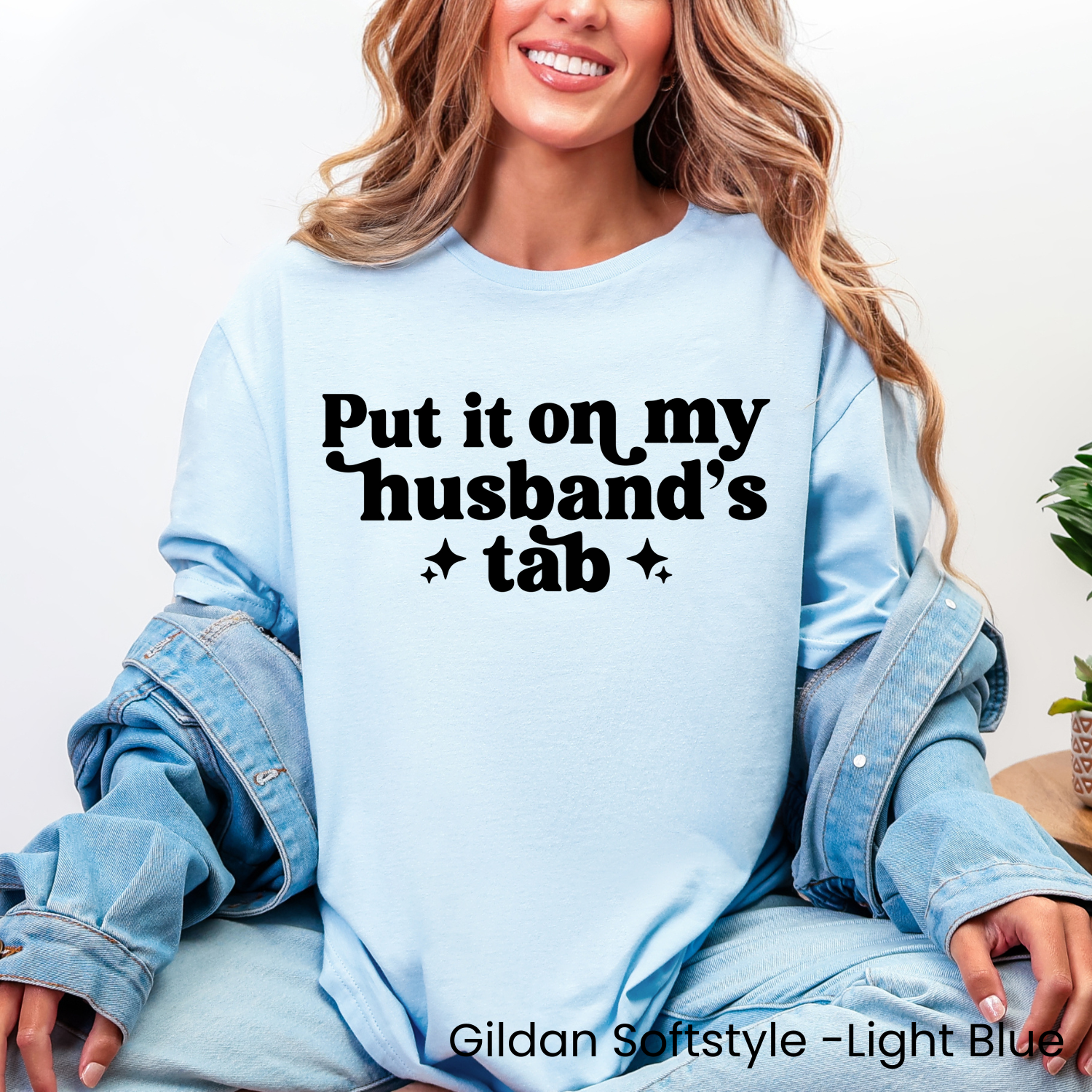 Put It On My Husband's Tab Tee