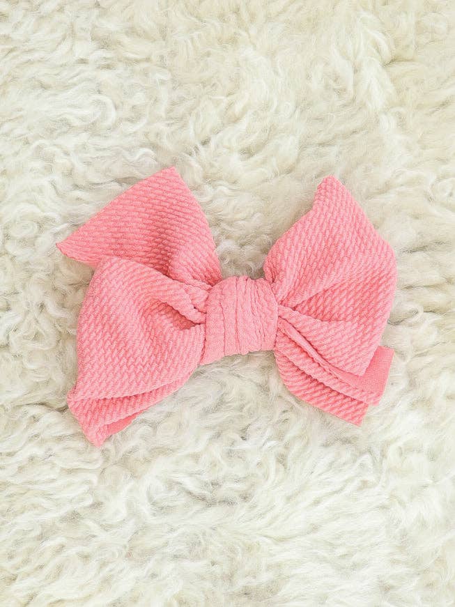 Waffle Bow 6 Inch