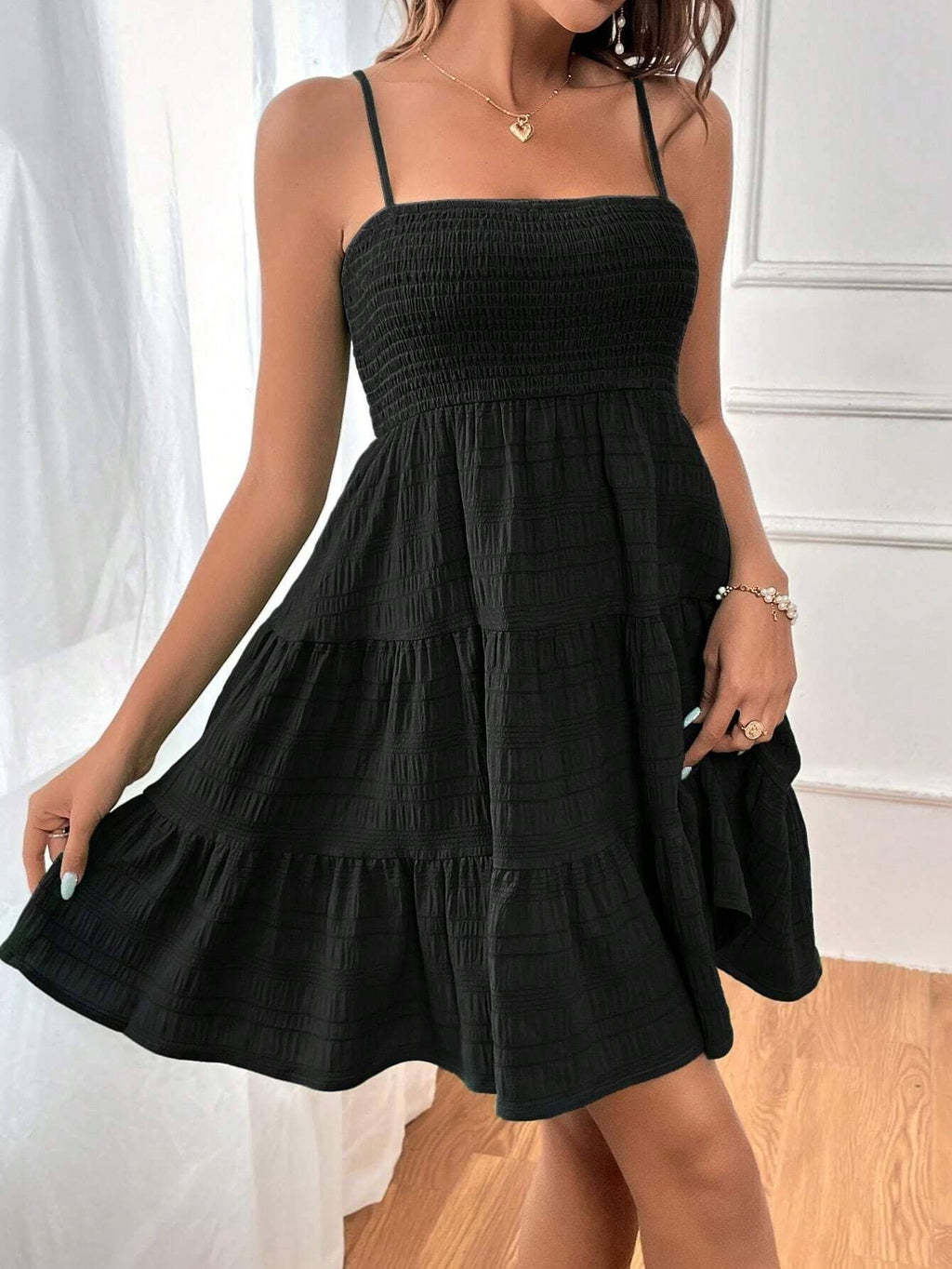 Thin Textured Dress