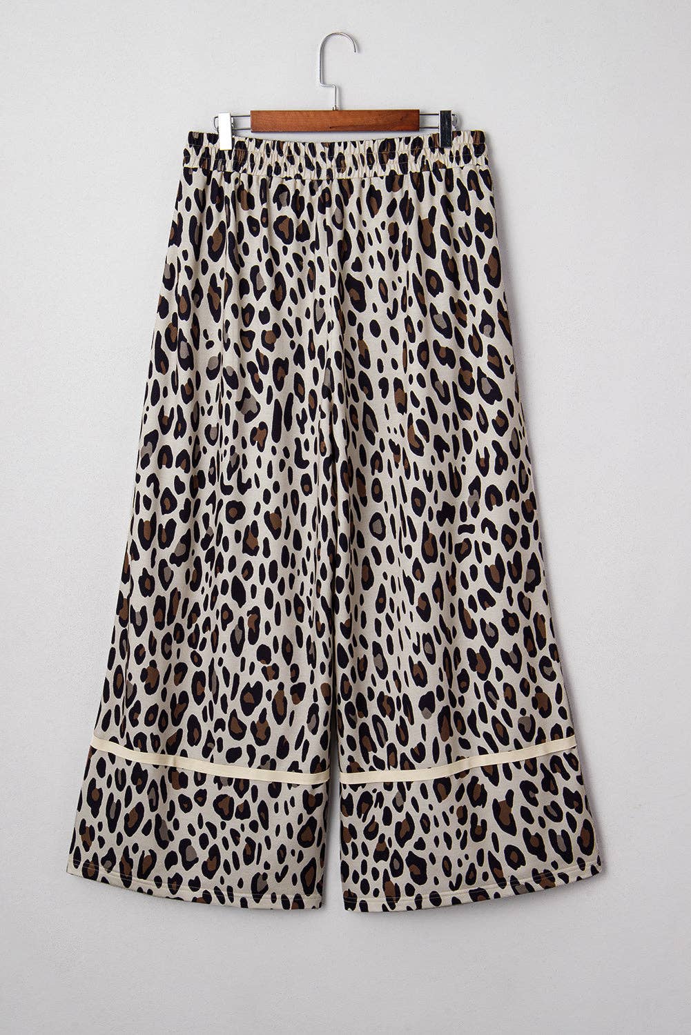 Leopard Wide Leg Pants
